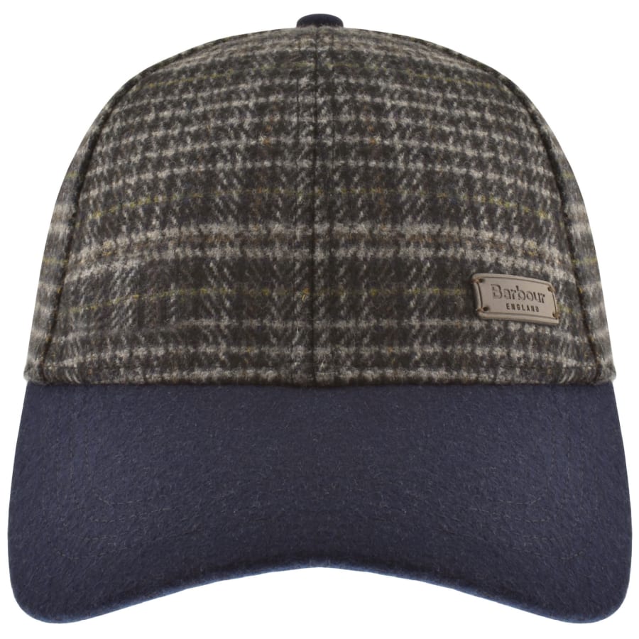 Barbour Clyde Tartan Cap Navy
